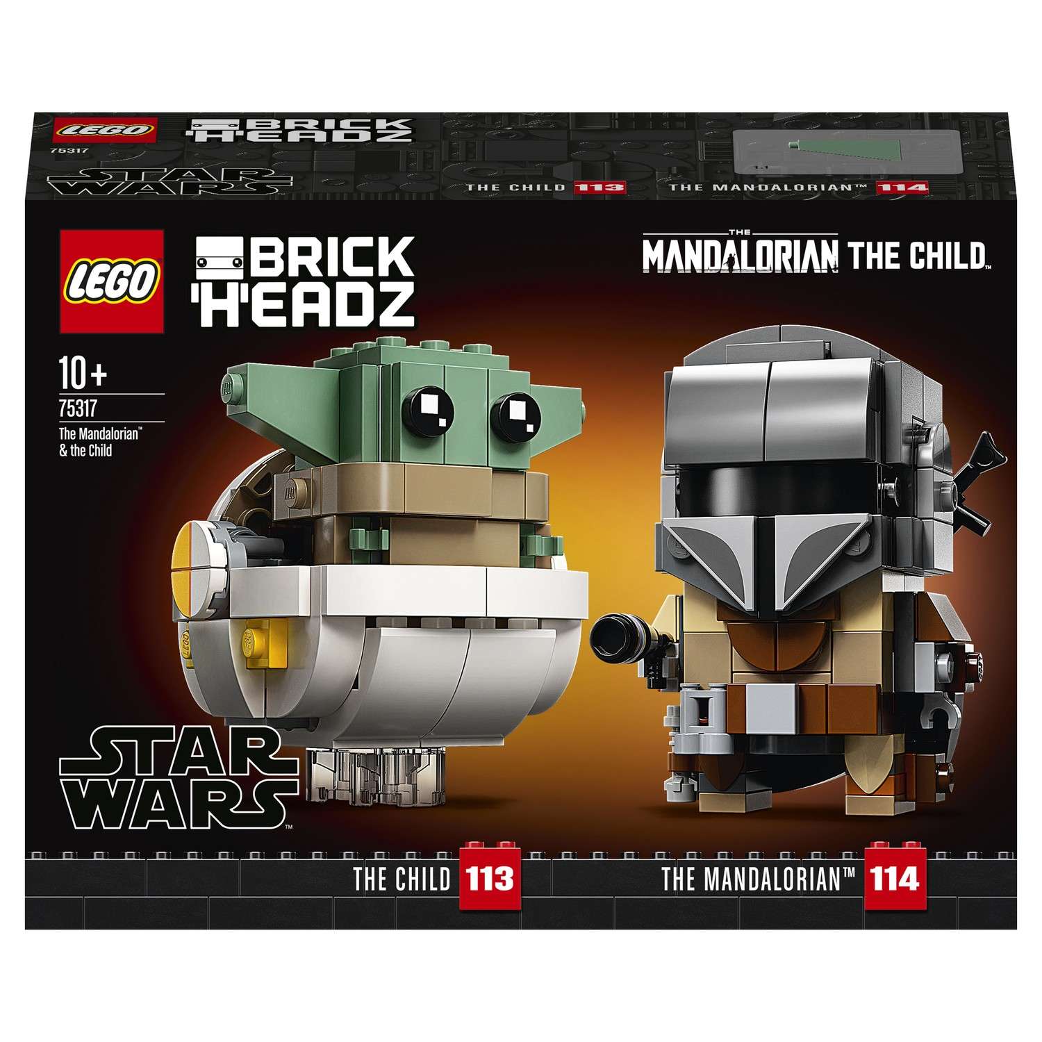 Конструктор LEGO Star Wars Мандалорец и малыш блочный - фото 2