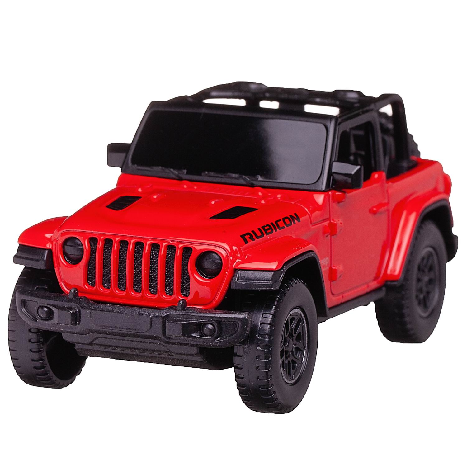 Автомобиль Rastar Jeep 1:43 без механизмов красный 59000R - фото 5