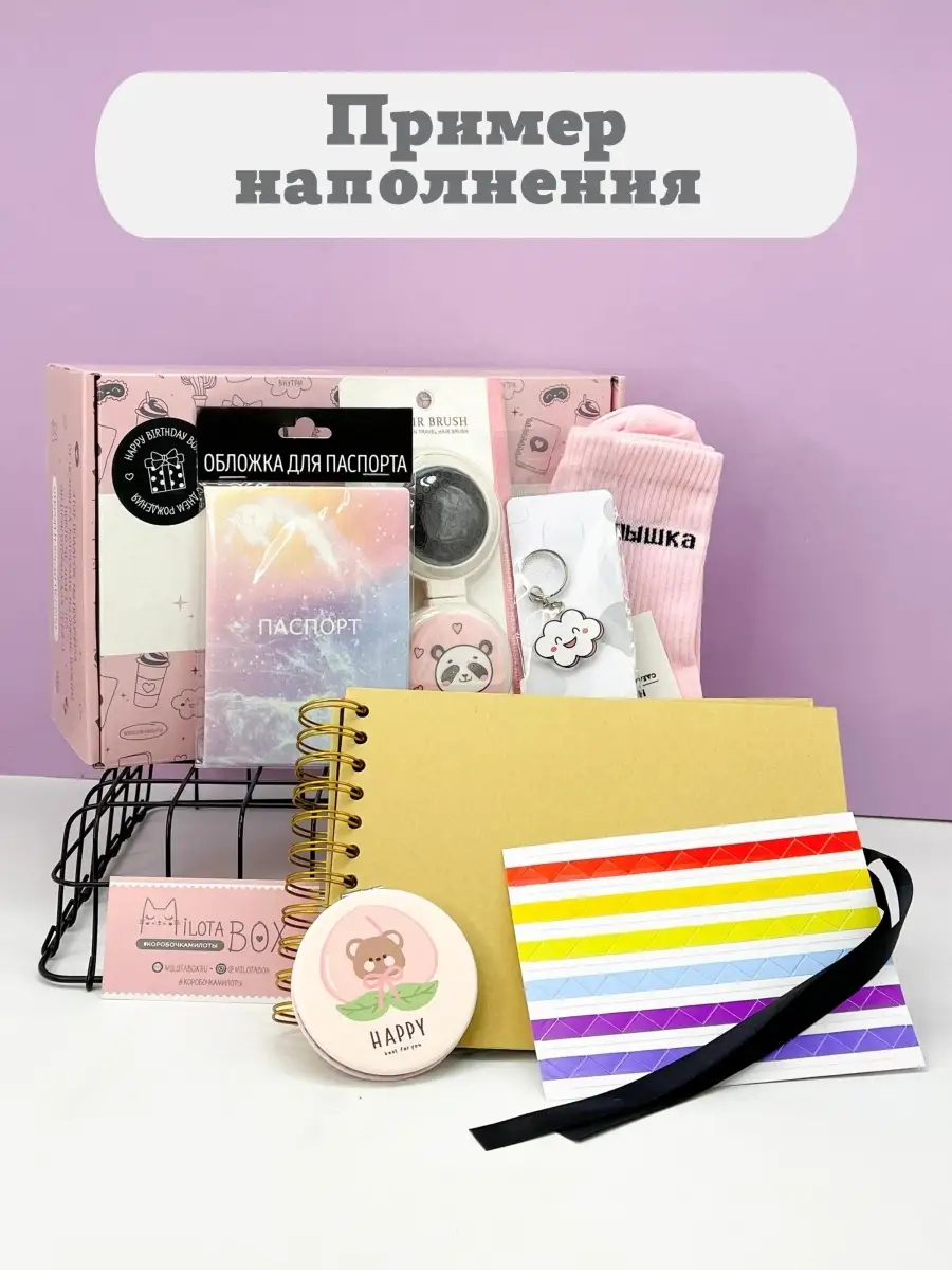 Подарочный бокс для девочки iLikeGift с днем рождения - фото 3