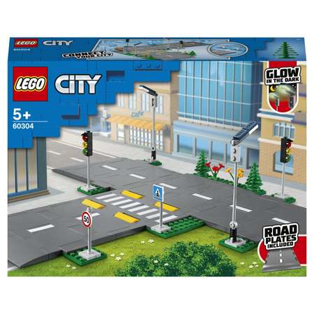 Конструктор LEGO City Town Дорожные пластины 60304