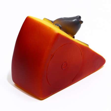Игрушка Пижон пищащая «Мышкин сыр» для собак 10.5x9 см
