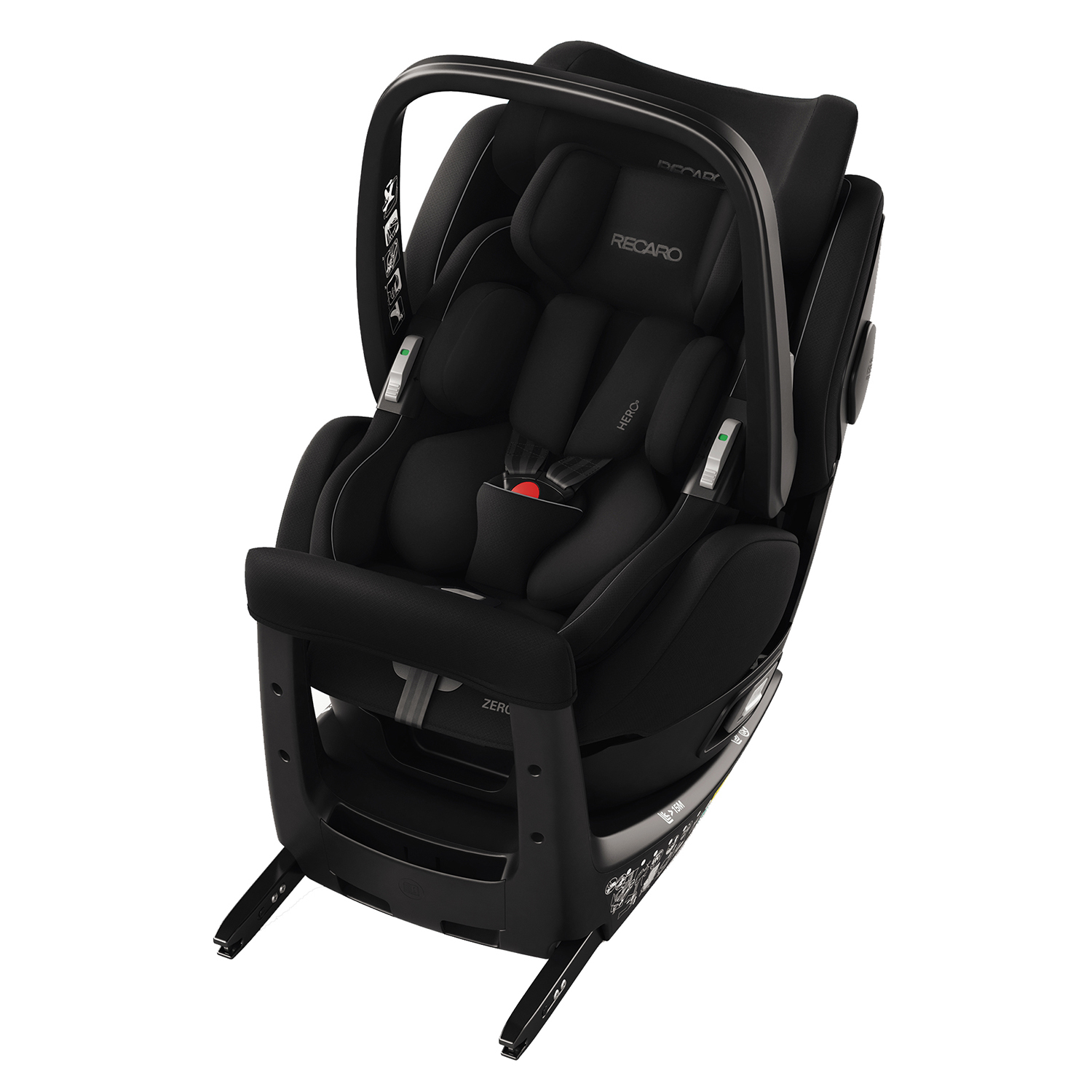 Автокресло Recaro Zero 1 Elite R129 Performance Black - фото 1