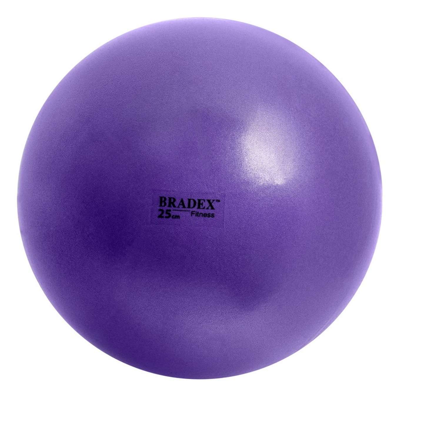 Мяч для фитнеса Bradex йоги и пилатеса фиолетовый - фото 1