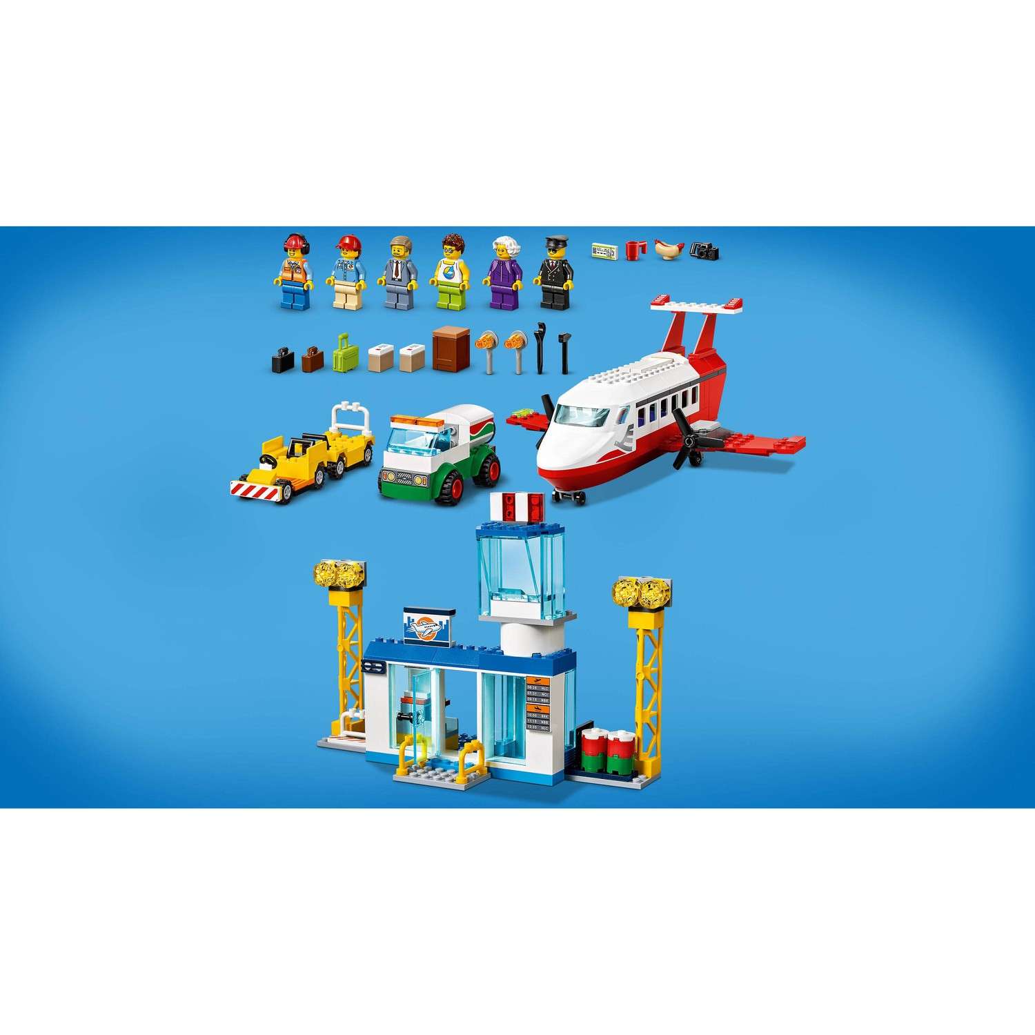Конструктор LEGO City Городской аэропорт 60261 - фото 11