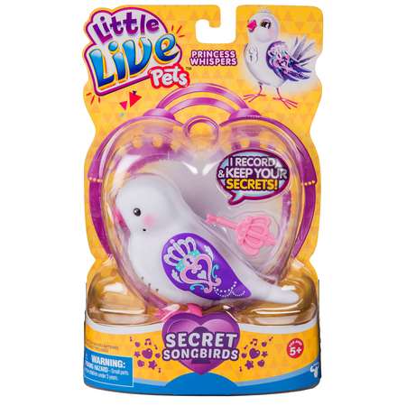 Птичка Little Live Pets Белая (28396)