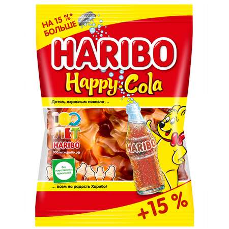 Мармелад жевательный HARIBO Хэппи Кола 80г