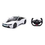 Машина Rastar РУ 1:14 BMW i8 USB Белая 71070