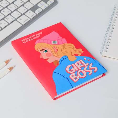 Ежедневник ArtFox мини Girl boss 80 листов