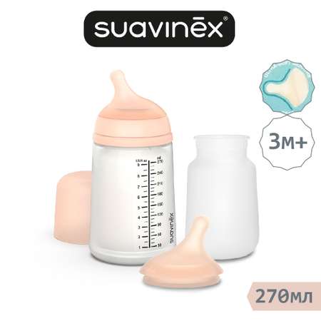 Бутылочка Suavinex пластиковая 270 мл