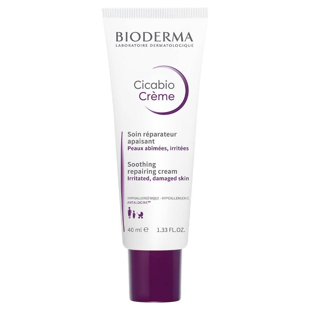 Крем Bioderma Cicabio восстанавливающий и заживляющий 40 мл - фото 1