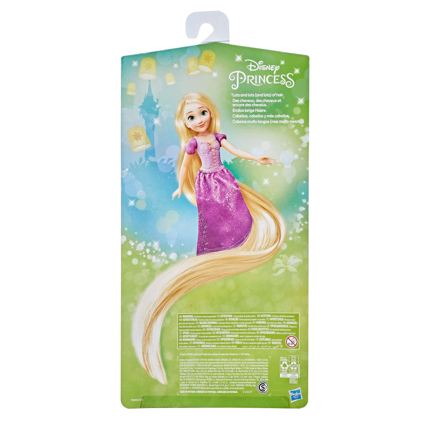 Кукла Disney Princess Hasbro Рапунцель Локоны F10575L0 F10575L0 - фото 3