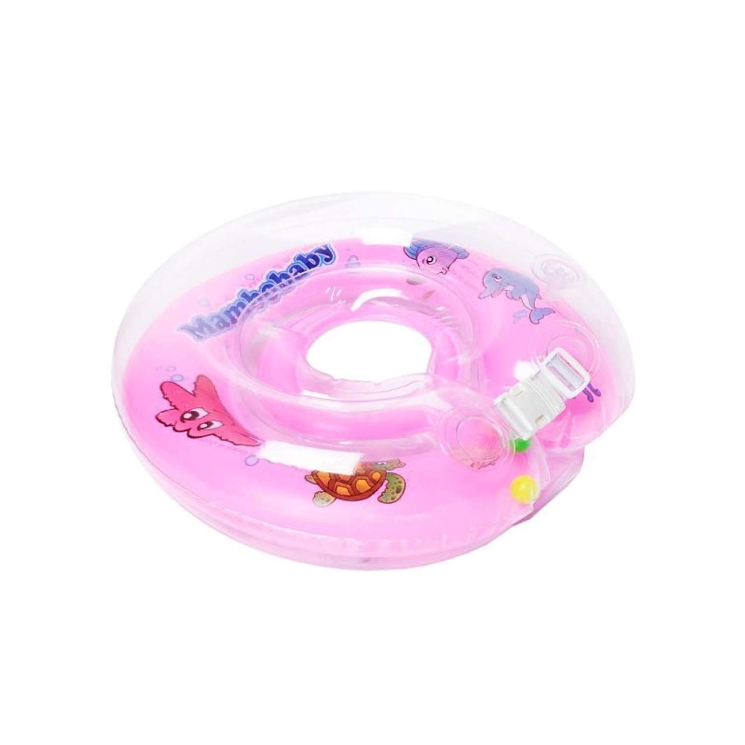 Круг для купания Mambobaby розовый 6-36мес - фото 1