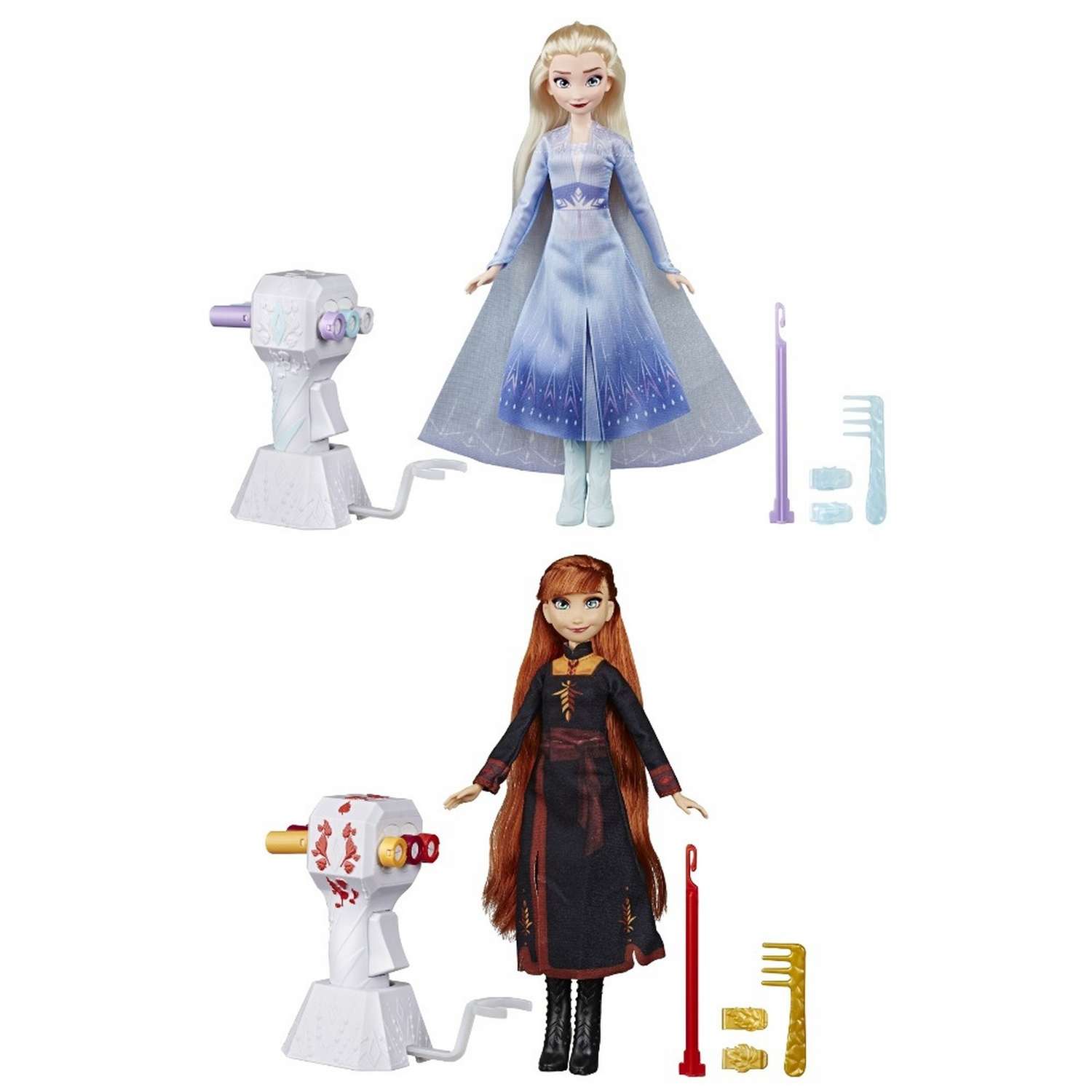 Кукла Disney Princess Hasbro Холодное сердце 2 Магия причесок в ассортименте E6950EU4 E6950EU4 - фото 1