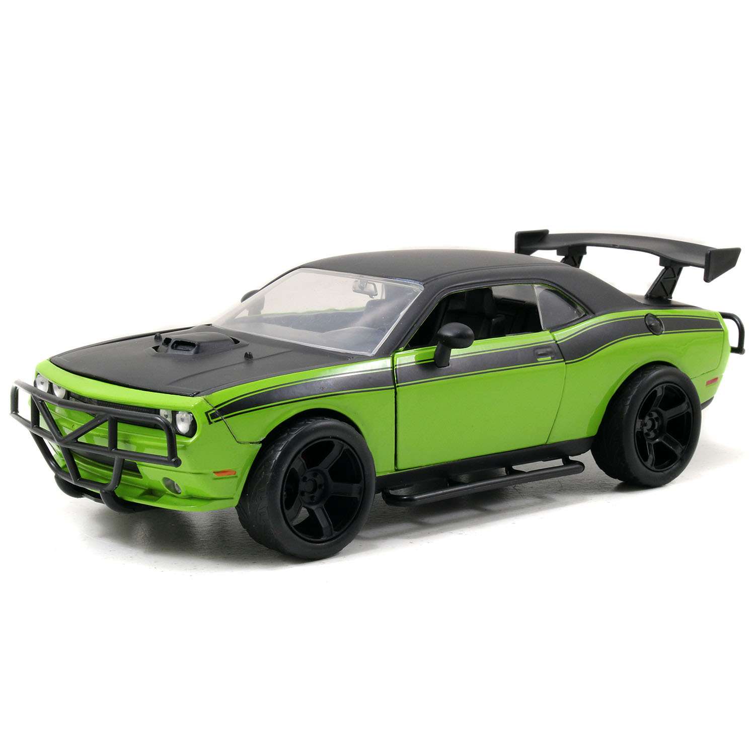 Машина Jada Fast and Furious 1:24 Dodge Challenger SRT8 Зеленая 97131 97131 - фото 7