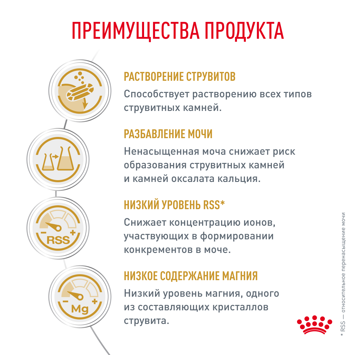 Корм для кошек ROYAL CANIN Veterinary Diet Urinary S/O LP34 Лечение и профилактика МКБ 0.4кг - фото 4