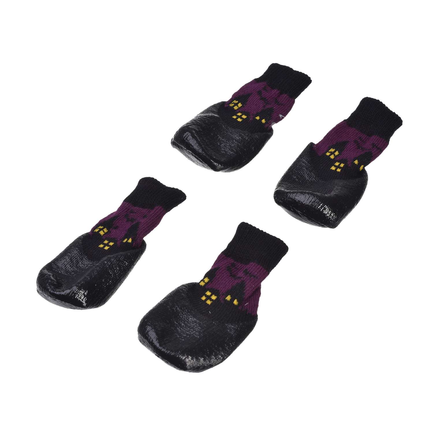 Носки для собак Грызлик Ам XL Фиолетовые (4шт) - фото 1