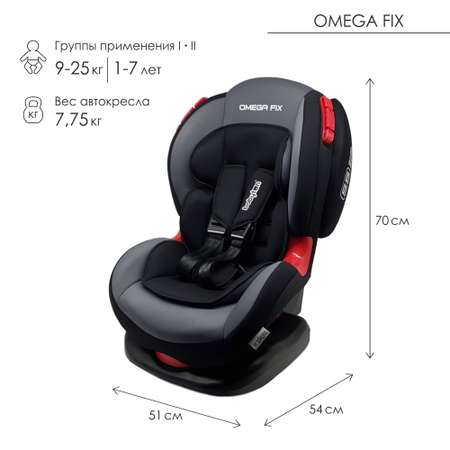 Автокресло Babyton Omega Fix Orion Isofix 1/2 (9-25 кг)