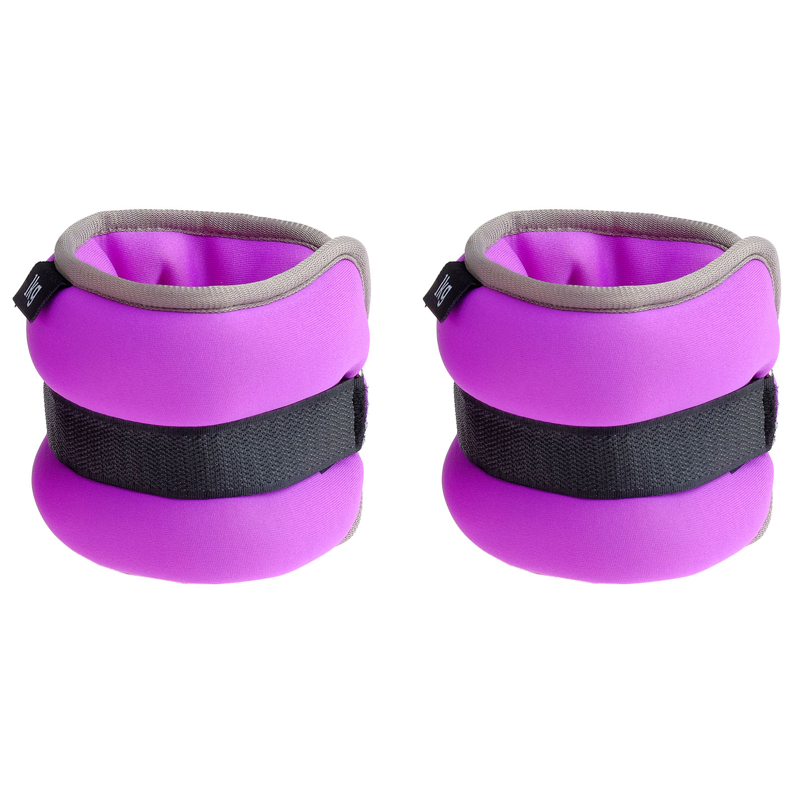 Утяжелитель ONLITOP Неопреновый вес пары 2 кг цвет фиолетовый - фото 1