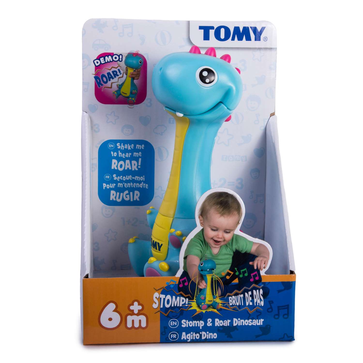 Tomy stomp best sale & roar dinosaur