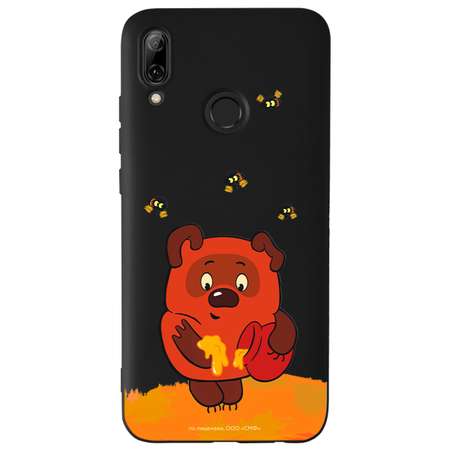 Силиконовый чехол Mcover для смартфона Huawei P Smart 2019 Honor 10 Lite Союзмультфильм Медвежонок и мед