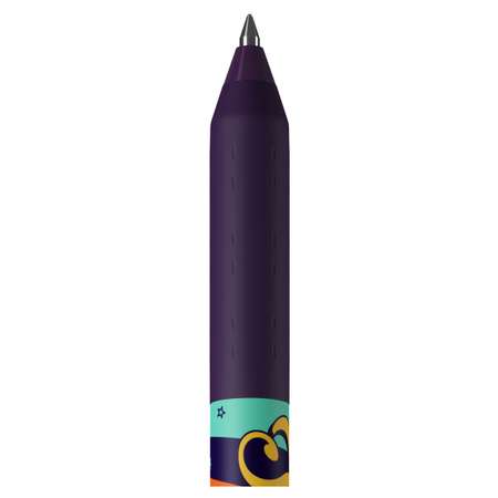 Ручка шариковая Berlingo Groovy синяя 0.7мм. рисунок на корпусе 6шт.