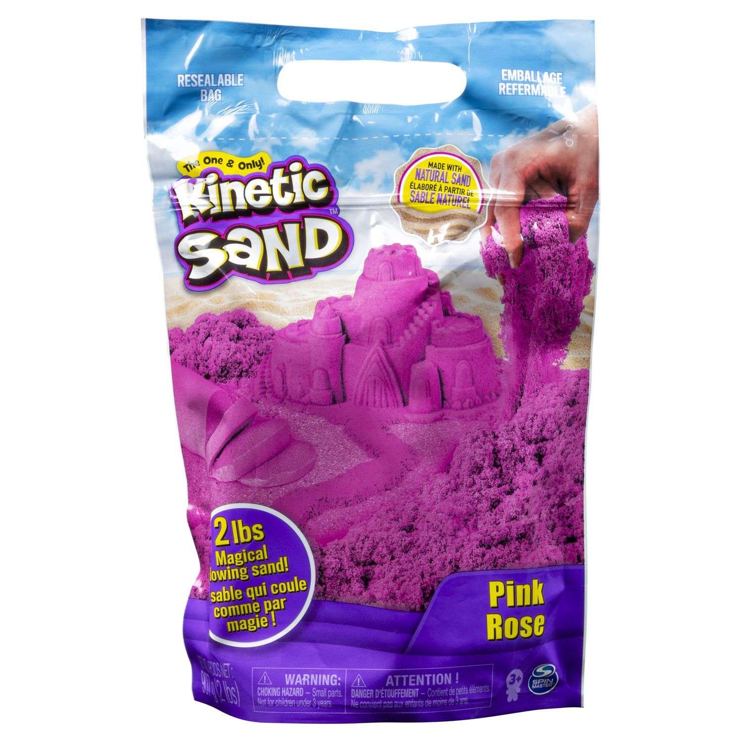 Песок Kinetic Sand 907г Розовый 6047185 - фото 1