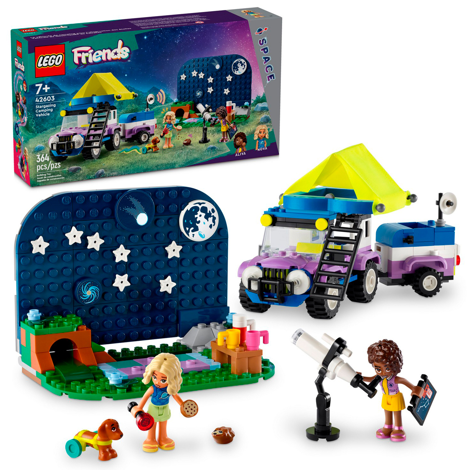 Конструктор детский LEGO Friends Фургон 42603 - фото 1