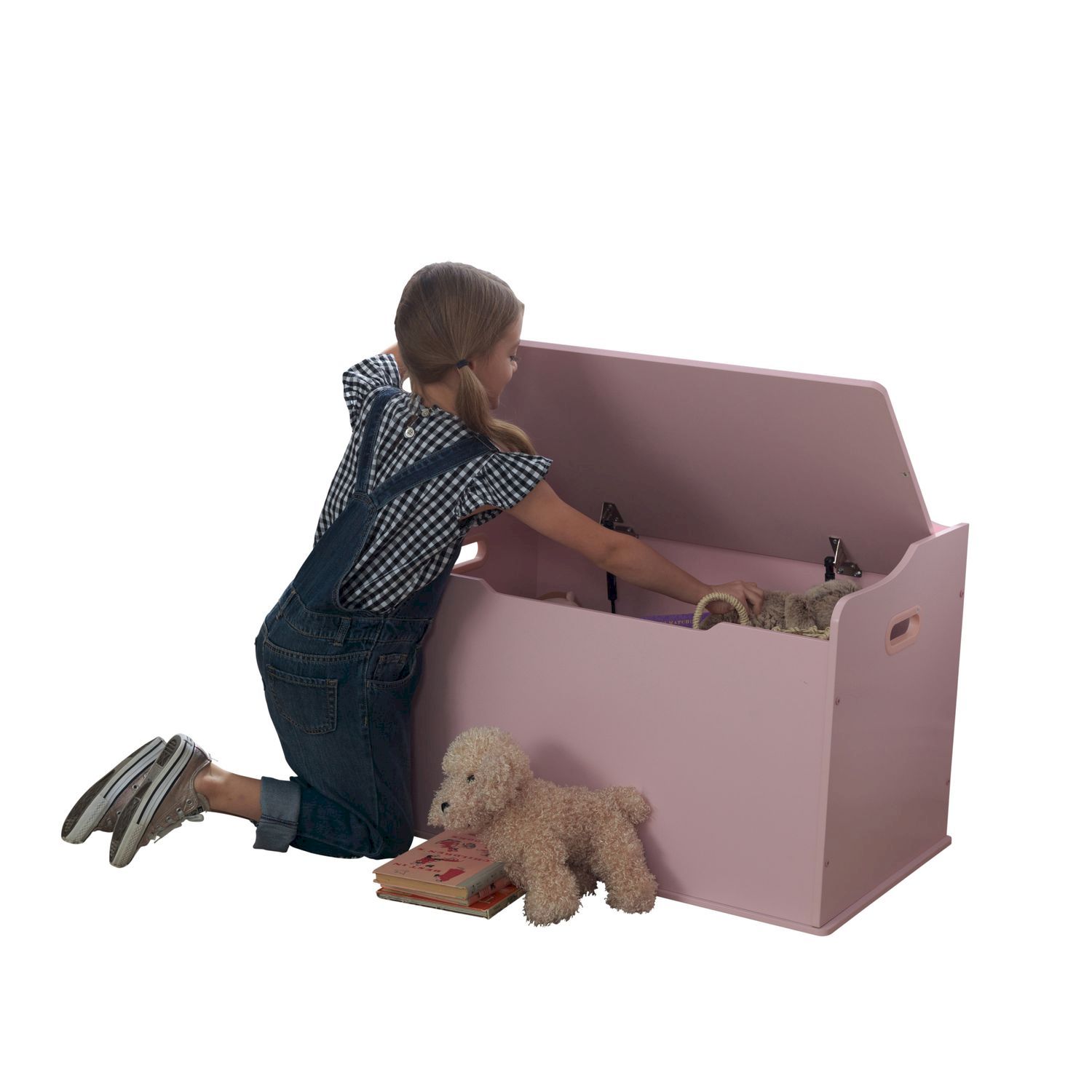 Ящик для хранения KidKraft Toy Box Розовый 14957_KE - фото 9