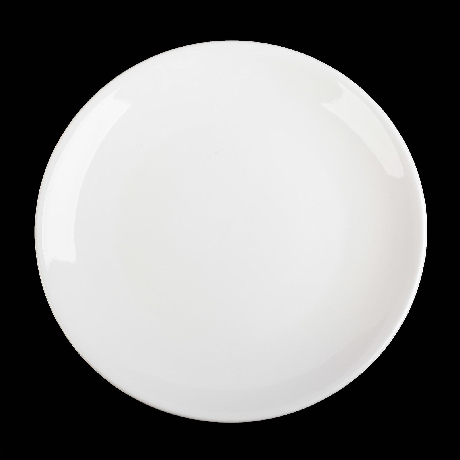 Тарелка Sima-Land фарфоровая обеденная White Label d=22 6 см цвет белый - фото 4