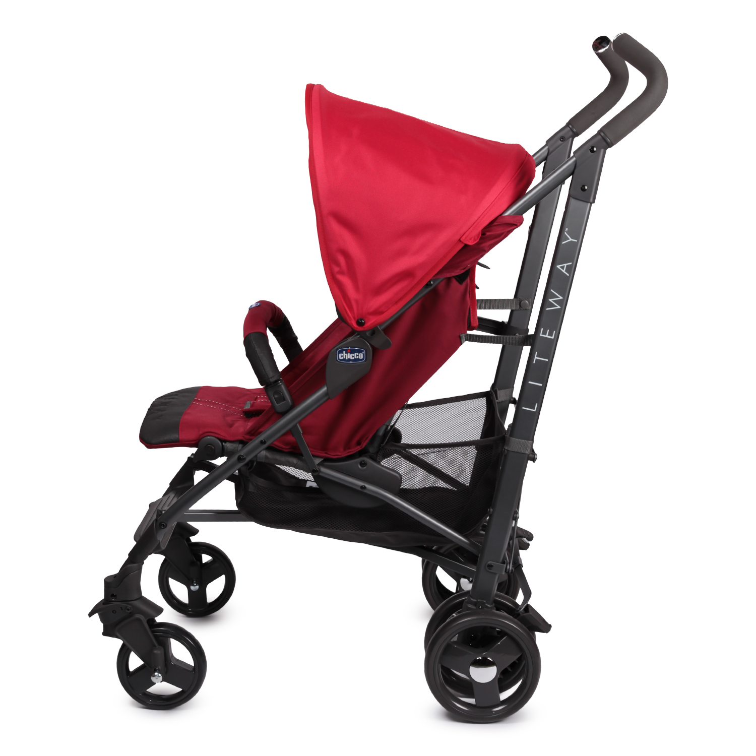 Коляска-трость Chicco Lite Way Red - фото 6