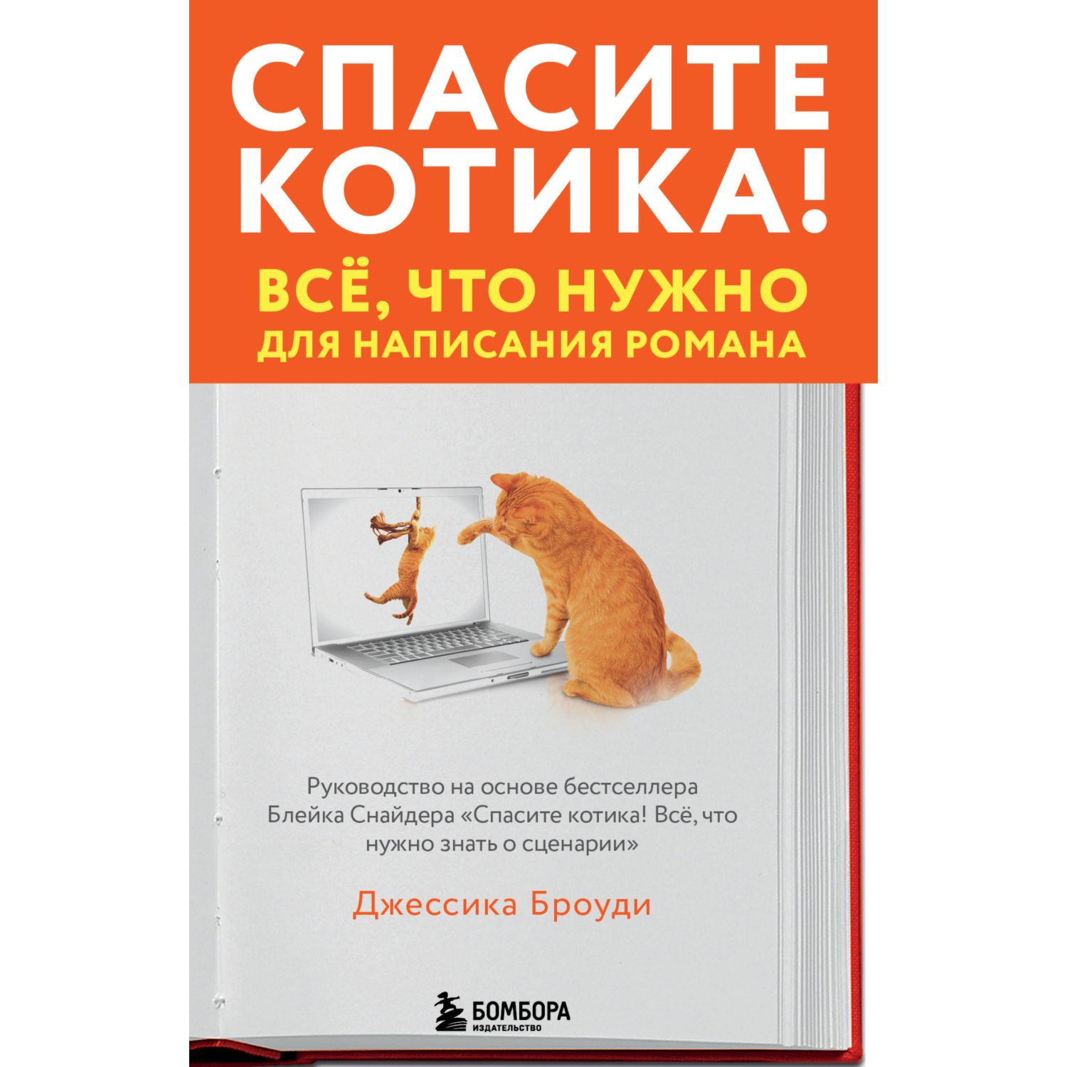 Книга БОМБОРА Спасите котика Всё что нужно для написания романа - фото 1