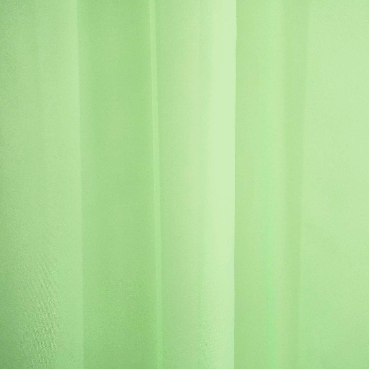 Штора вуаль Witerra 200х260 см светло-зеленая - фото 4