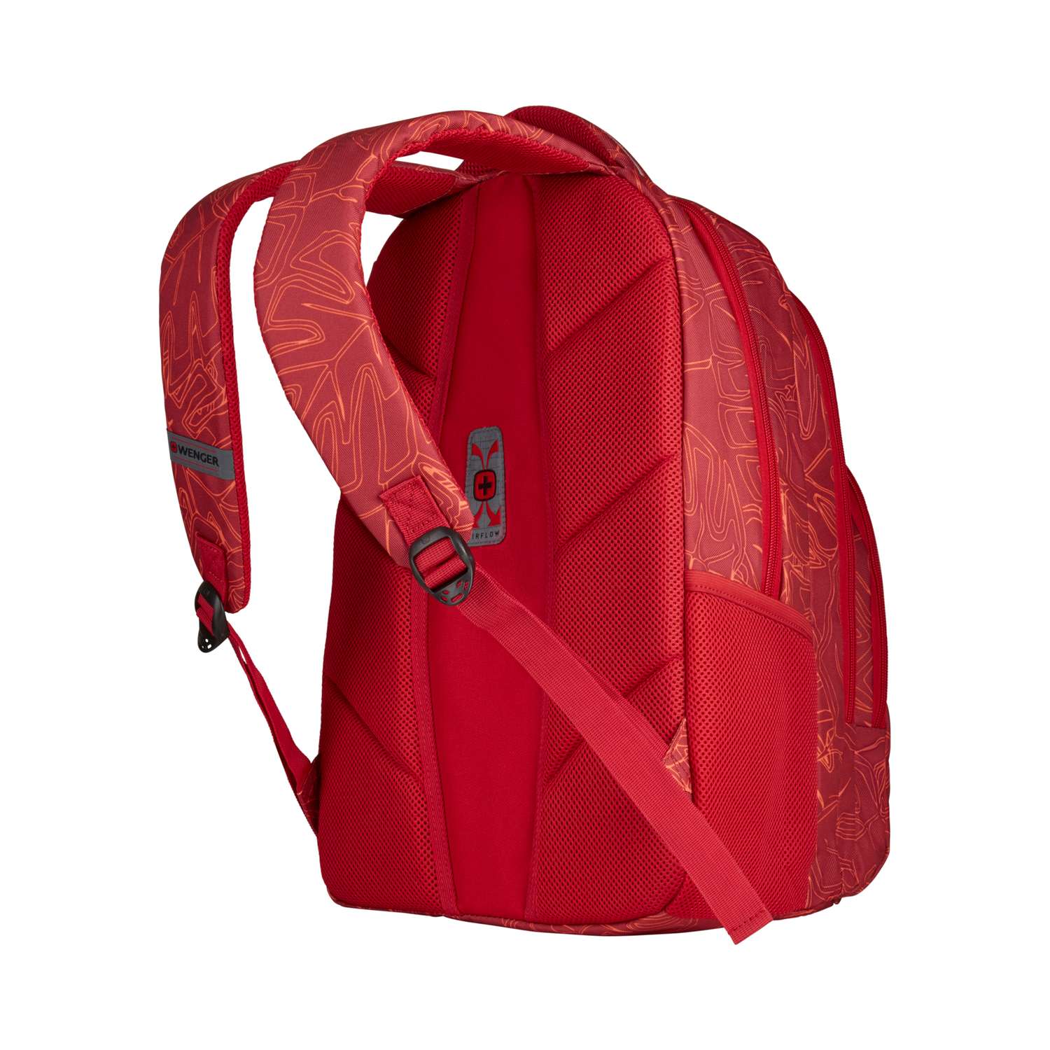 Рюкзак Wenger красный с рисунком - фото 4