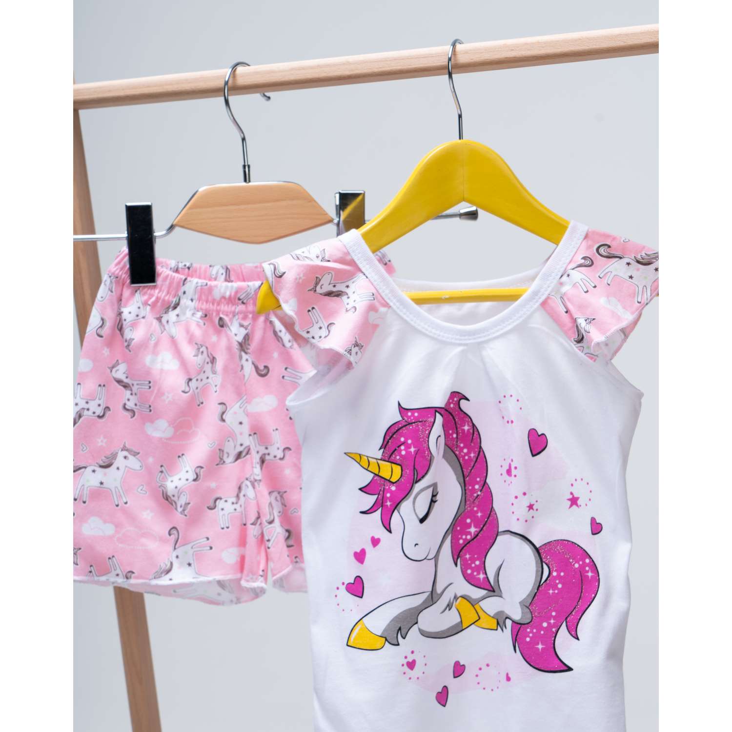 Пижама Babycollection 603/pjm004/3/sph/k1/001/p1/W*dбелый розовый - фото 7