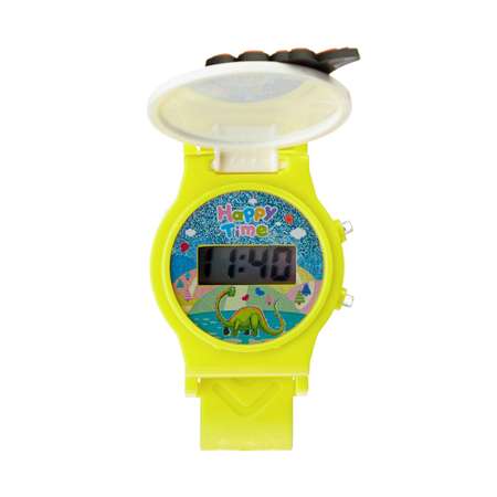 Часы Sima-Land наручные электронные детские «Дракончик» d-4 см длина 20.5 см