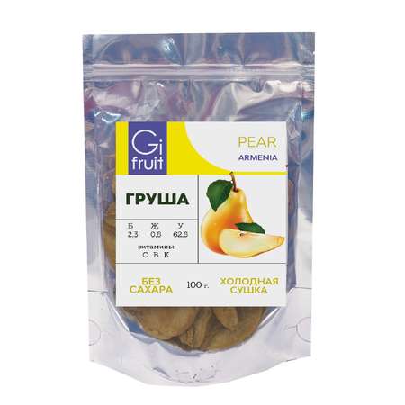 Фрукты сушеные Gifruit груша 100г