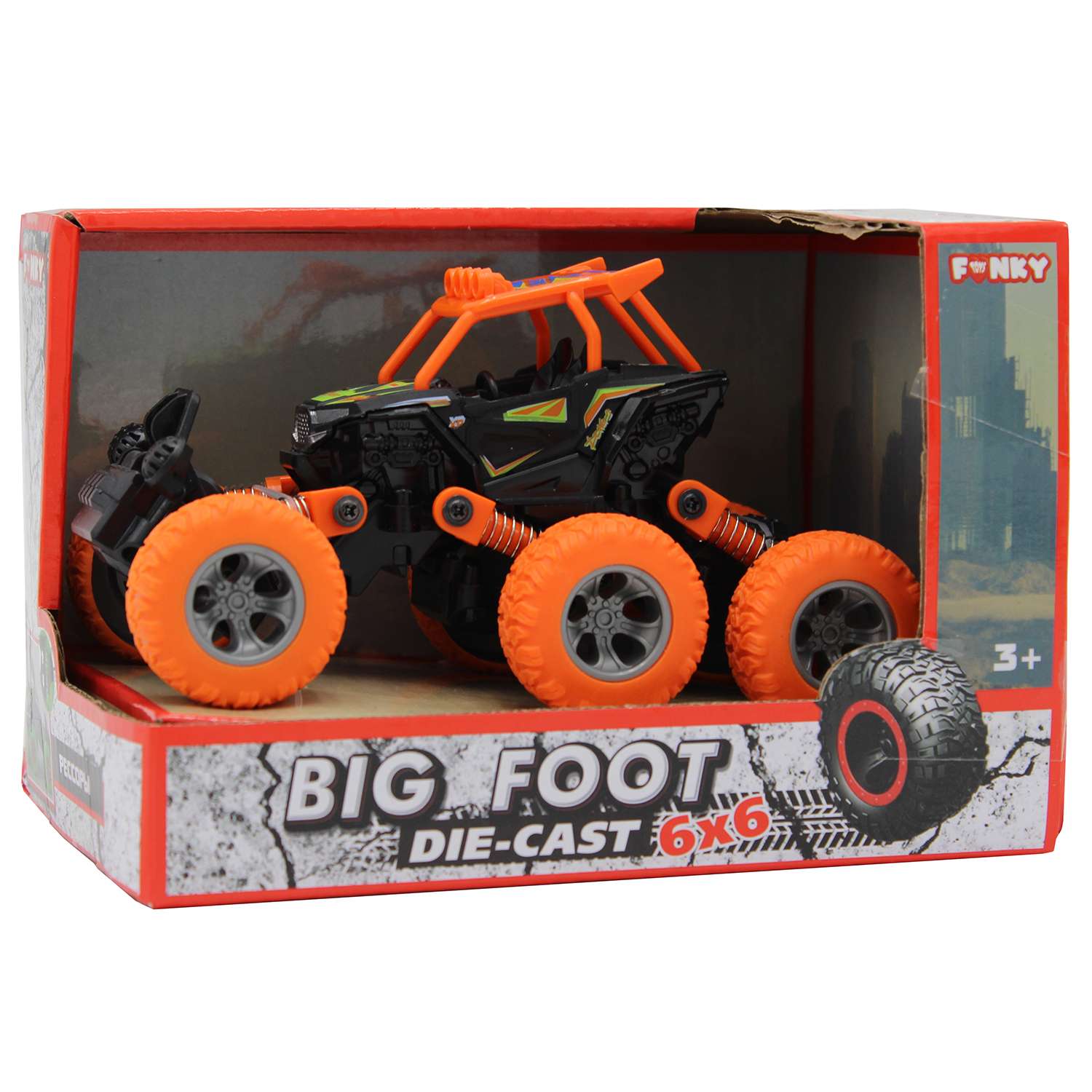 Игрушка Funky Toys Багги Оранжевый FT61068 FT61068 - фото 3