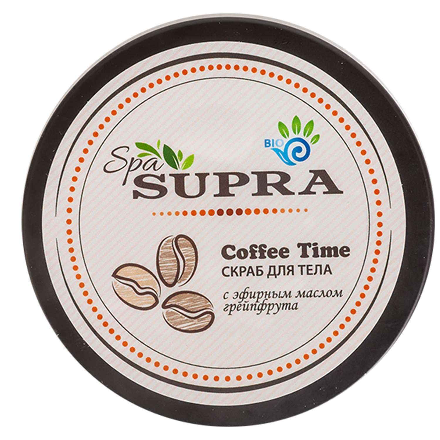 Скраб для тела SUPRA SPA пастообразный Кофейная крошка Грейпфрут - фото 3