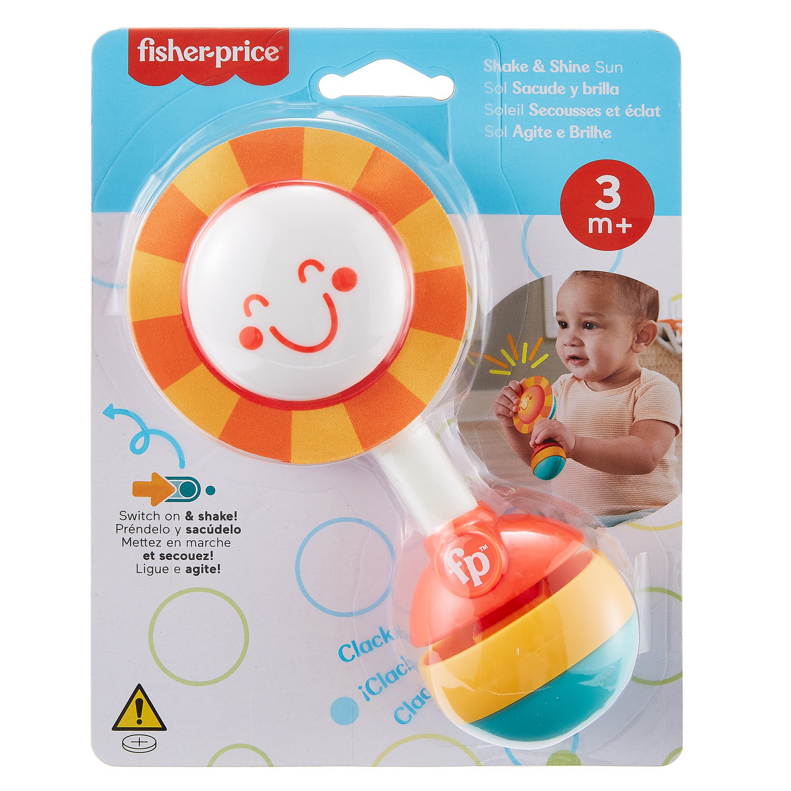 Игрушка для малышей Fisher Price Яркое солнышко HBP47 - фото 4