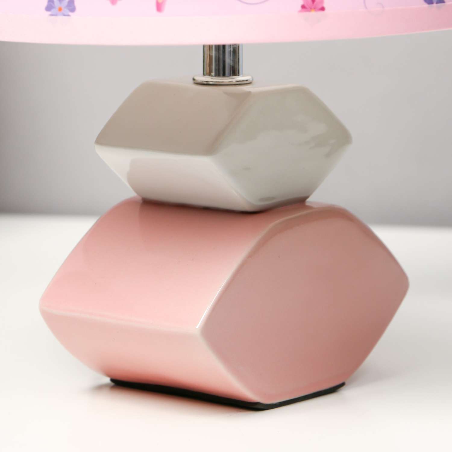 Настольная лампа RISALUX «Феи» Е14 15Вт розово-белый 20х20х32 см - фото 6