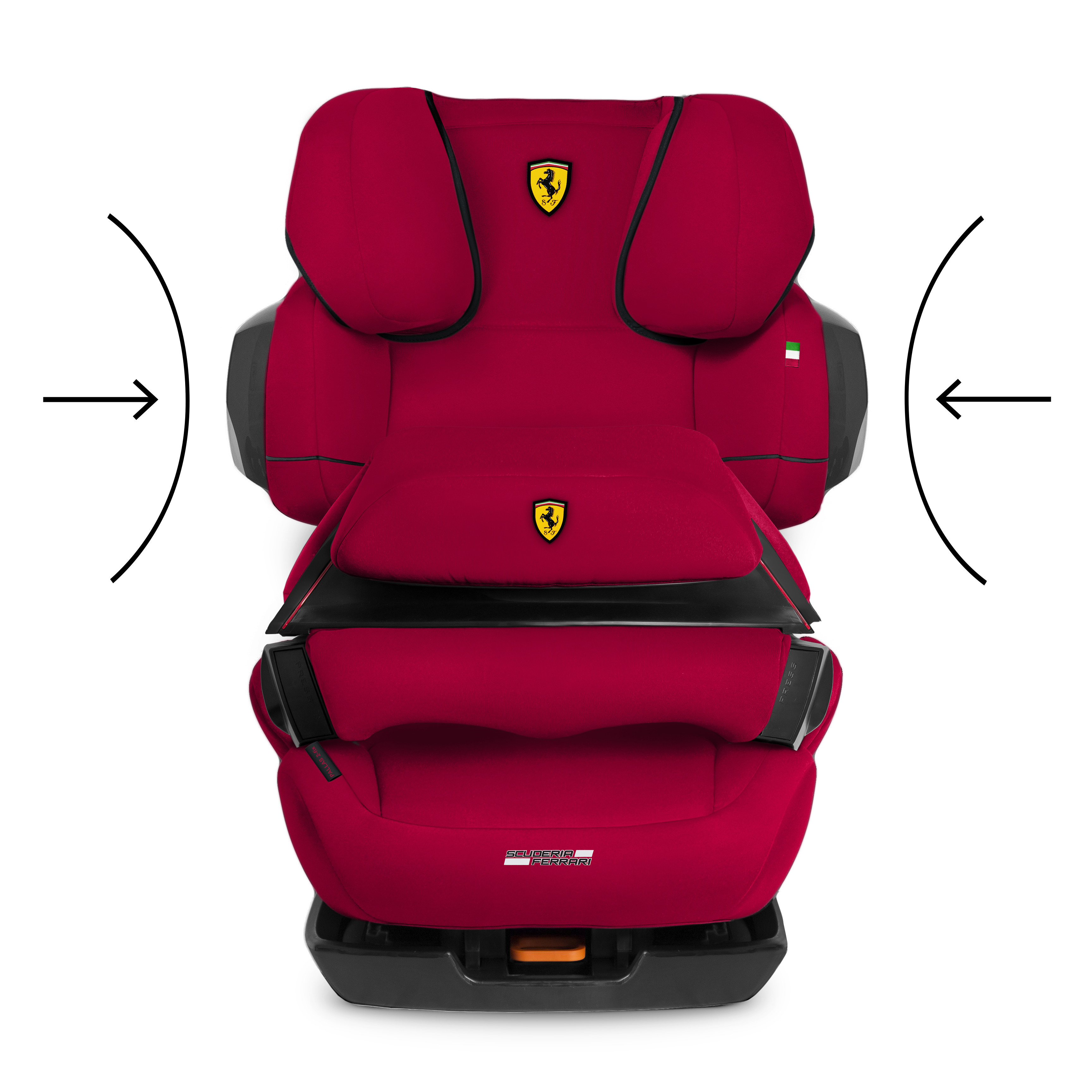 Автокресло Cybex Pallas 2-Fix FE Ferrari Racing Red - фото 7