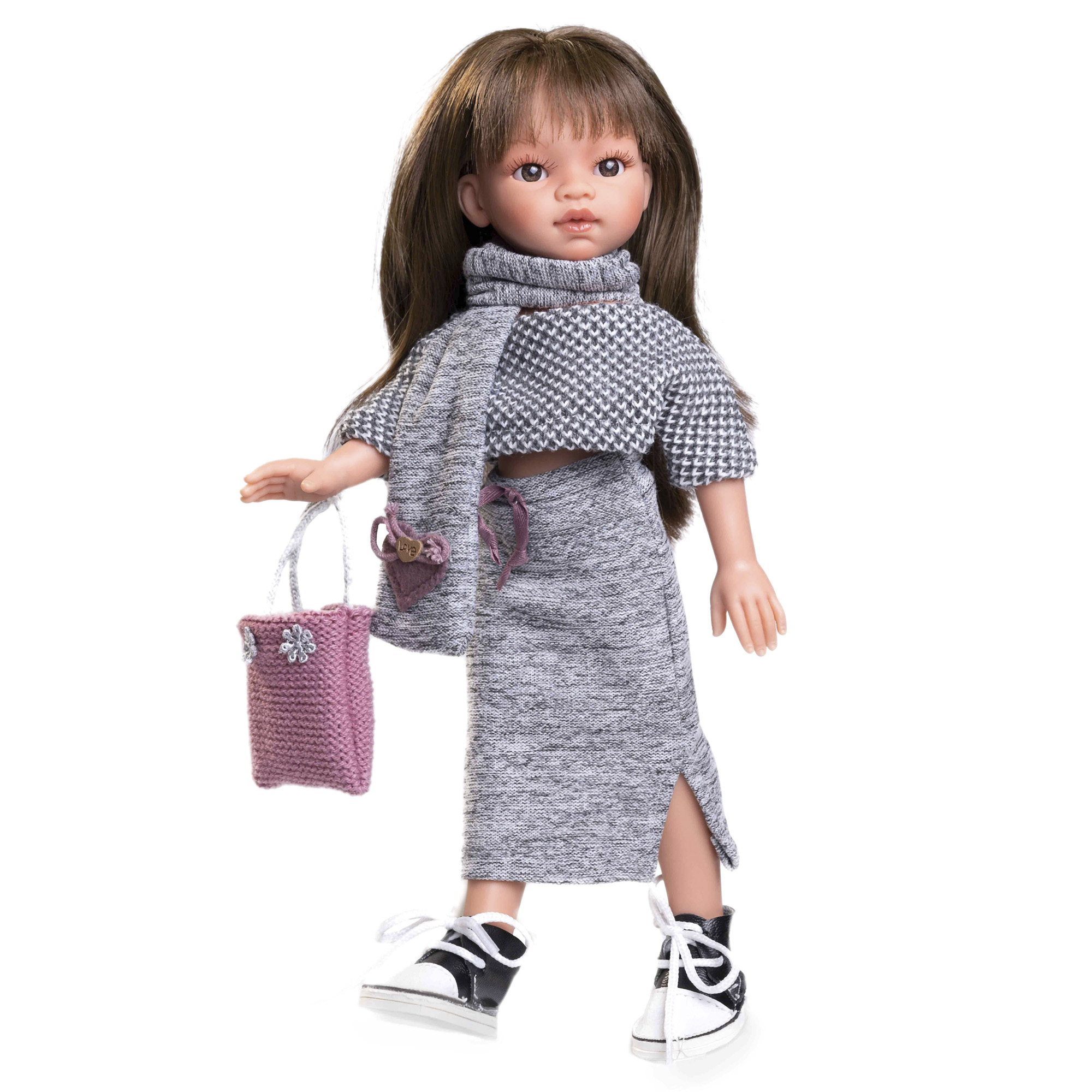 Кукла Antonio Juan Ноа в сером 33 см виниловая 25300 25300 - фото 2