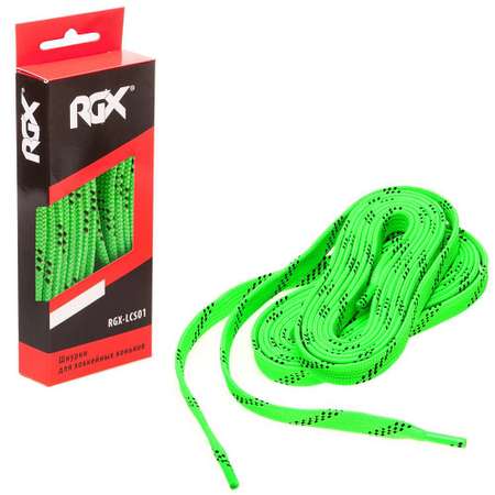 Шнурки RGX RGX-LCS01 274 см Neon Green