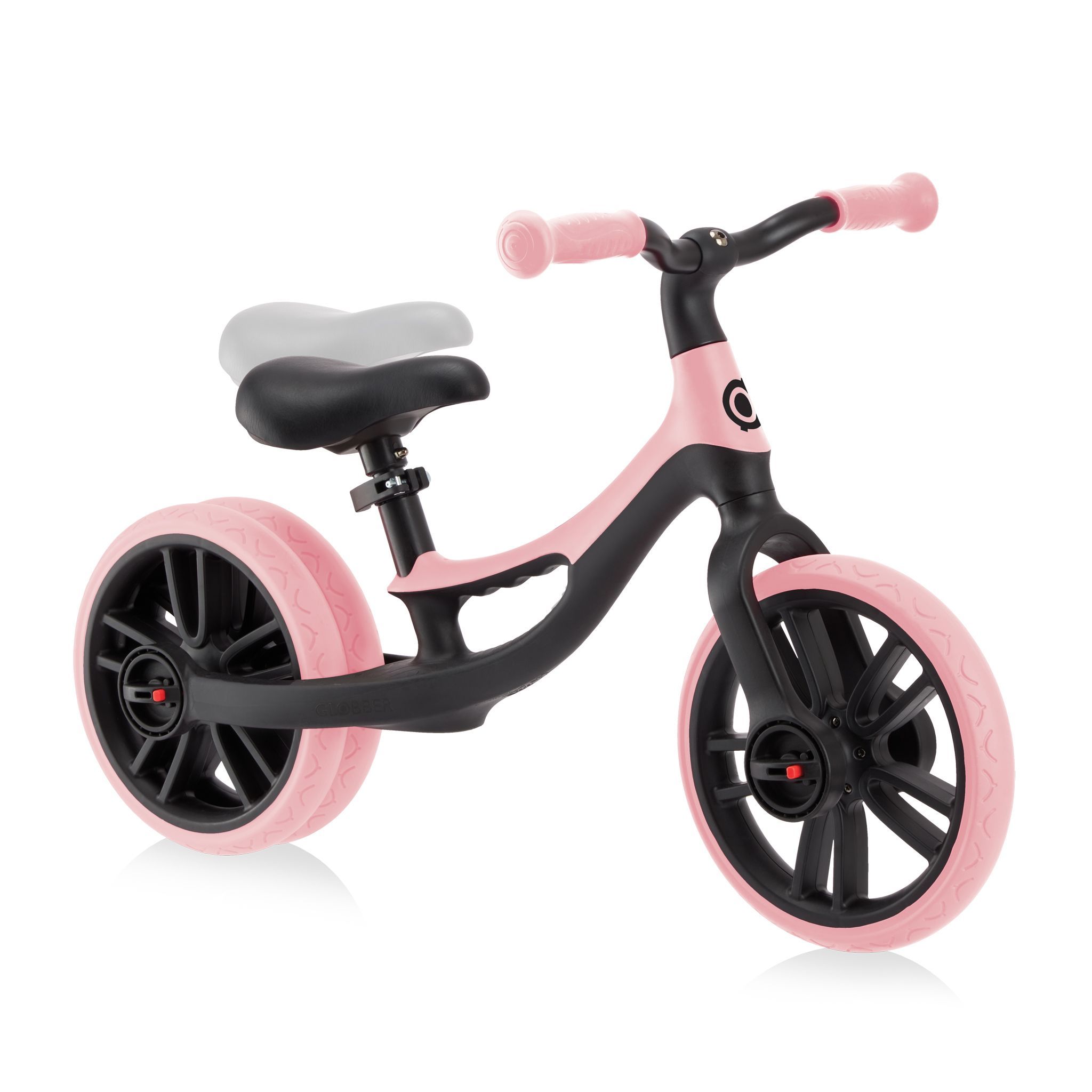 Беговел Globber Go Bike Elite Duo светло-розовый - фото 2