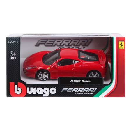 Машина BBurago 1:43 Ferrari 458 Italia 18-31103W