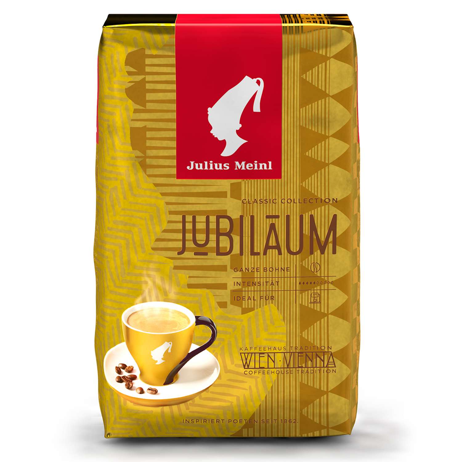 Кофе в зернах Julius Meinl Юбилейный Jubilaum 500 г средняя обжарка - фото 1