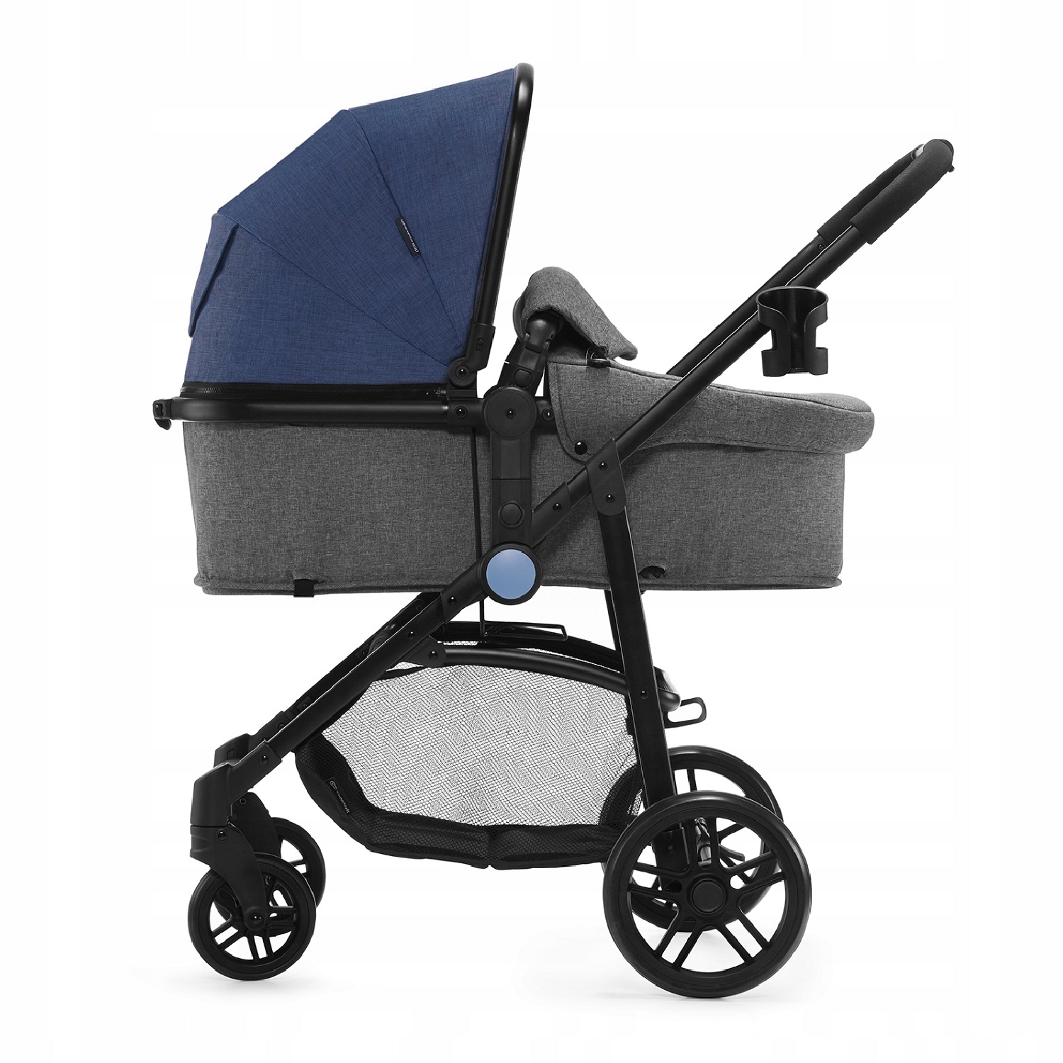Коляска 2в1 Kinderkraft Juli Denim - фото 3