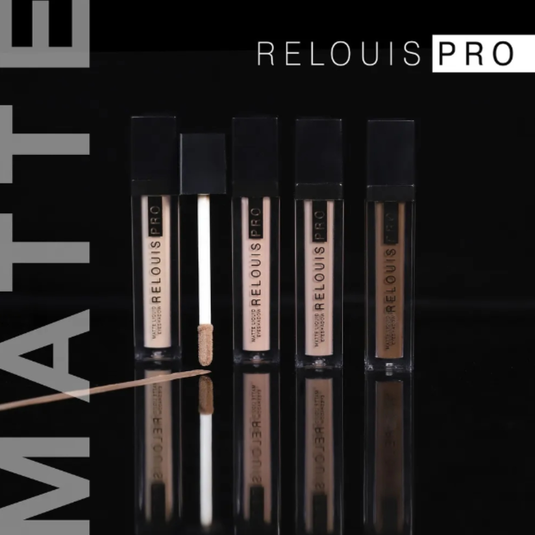 Тени для век RELOUIS pro matte liquid eyeshadow жидкие матовые тон 12 4.5г - фото 5