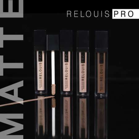 Тени для век RELOUIS pro matte liquid eyeshadow жидкие матовые тон 12 4.5г