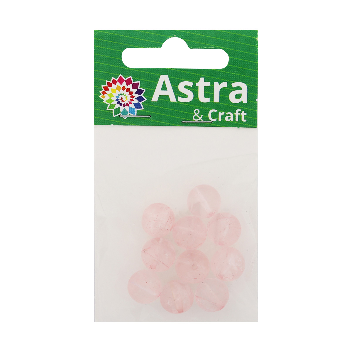 Бусины Astra Craft розовый кварц 10 мм 10 шт - фото 3